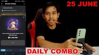 Hamster Kombat Daily Combo Card Today 5M Coins 25 June 2024