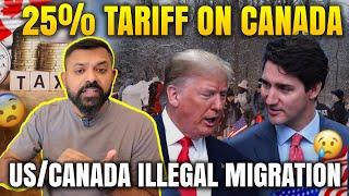 "Via Canada, Illegal Immigrants Entering the USA: What's Happening?" | Tamil Dude