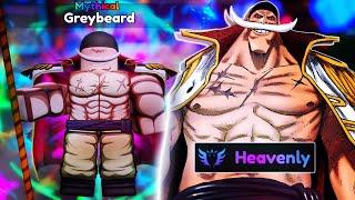 Heavenly Whitebeard Showcase in Anime Reborn Roblox Greybeard