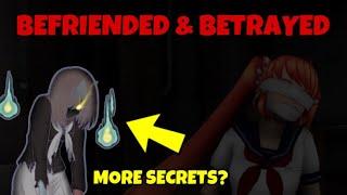 BEFRIEND  & BETRAYED and MORE SECRETS ABOUT AKADEMI'S GHOST | Yandere Simulator