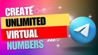 How To Create Telegram Account Without Number 2024 | Get Free Virtual Numbers