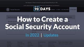 How to Create a My Social Security Account in 2022 | Updates