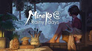 Mineko: rainy days - speed painting