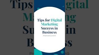 Unlocking Digital Marketing Success: 10 Tips for Business Growth | Digital marketing tips