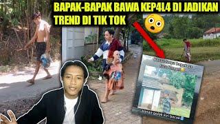 BAPAK BAPAK BAWA KEPALA DI JADIKAN TREND DI TIKTOK (Reaction)