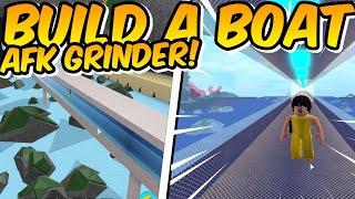 AFK GRINDER W/GLASS WALLS *TUTORIAL*|Roblox Build A Boat For Treasure