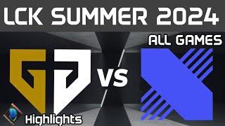 GEN vs DRX Highlights ALL GAMES | LCK Summer W8D1 2024 | Gen.G vs DRX by Onivia