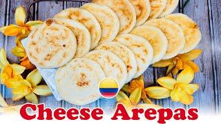 Easy Colombian Cheese Arepas Recipe