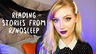 Reading Spooky No Sleep Stories - Soft Spoken - ASMR