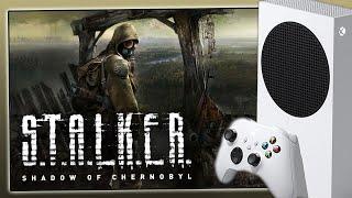 Stalker Shadows of Chernobyl (Тень Чернобыля) на Xbox Series S / Геймплей