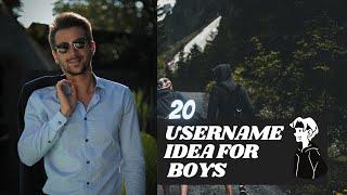 Trending 20 Username for Boys for Instagram || Username idea for Boys || Fb Usernames For Boys