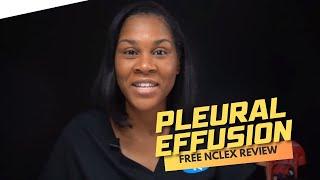 Winning Wednesday: Pleural Effusion (FREE NCLEX Review) with Professor Regina MSN, RN.