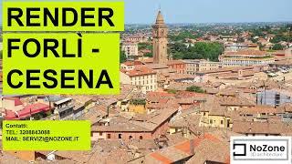 REALIZZAZIONE RENDER FORLÌ CESENA - FOTOINSERIMENTI