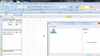 How to Create a Recipe Template in Word & Excel : Computer Tips