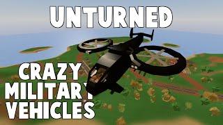 Unturned Mod Showcase | Futuristic Military Vehicles (Arthur's Military Pack) (Updated)