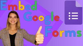 How To Embed a Google Form on Your Website