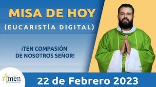 Misa de Hoy Miercoles 22 Febrero 2023 l Eucaristía Digital l Padre Carlos Yepes l Católica l Dios