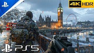 LONDON ATTACK (PS5) Immersive ULTRA Realistic Graphics Gameplay [4K60FPS] Call of Duty