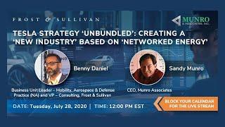 MunroLive + Frost & Sullivan Tesla's Strategy: Creating a New Industry - Live Stream