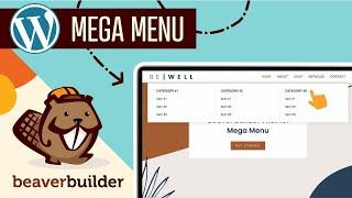 Beaver Builder Theme Tutorial: How to Add MEGA MENU in WordPress