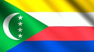 Flag of the Comoros // Udzima wa Komori // Union des Comores // الاتّحاد القمريّ