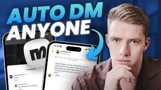 Auto DM Anyone Who Comments On Your Instagram Post: ManyChat Tutorial