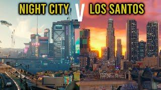 Cyberpunk 2077 vs GTA 5: How Are The Worlds Different?