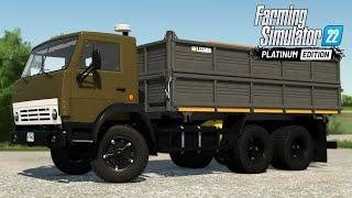 FS22 | KAMAZ-55102 | kamaz 740 engine V8 | GIANTS Loop Synthesis Tool | eSound's studio by eFarmer 