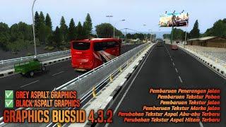 Update Grafik Bussid 4.3.2 Aspal Hitam Dan Abu-Abu New Version Textures