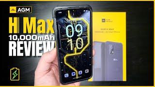 AGM H Max REVIEW: A 10,000mAh Battery Beast in Action!