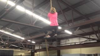 Train Local! Just Hanging out. Rope climb.