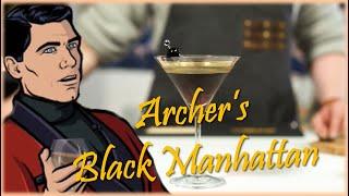 Archer's Cocktails: the Black Manhattan | In The Drink