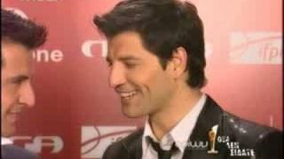 Sakis Rouvas ARION AWARDS 2006 Backstage