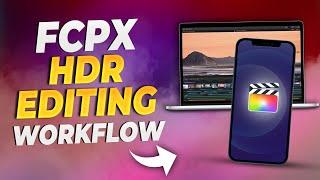 iPhone 12 Pro Dolby HDR workflow in FCPX - Guide Rec 2020 Wide Gamut HLG