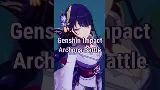 Genshin Impact Archons battle | Who's stronger?