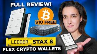 Ledger Stax!!  + NEW Flex Wallet Reveal  | Unboxing Full Review  (Next-Gen Crypto Wallet Tech! )