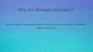 What is a Sitemap?