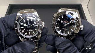 Tudor Black Bay 41 vs Omega Planet Ocean