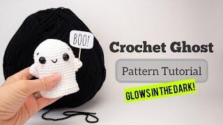 Easy Crochet Ghost Tutorial | Free Amigurumi Ghost Halloween Pattern