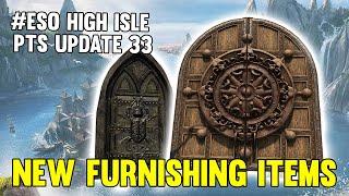 New furnishing items pts -  High Isle