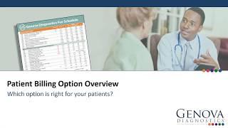 Genova Diagnostics' Billing Options Overview