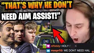 DZ Zer0 shows why he's the BEST MnK in Apex after CARRYING his Controller Pros in Scrims!
