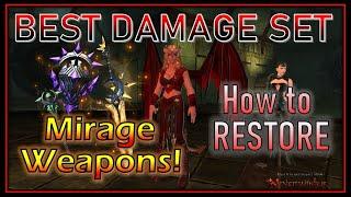 How to Get & Restore Mirage Weapons | BEST Damage Set ATM | Neverwinter Mod 20