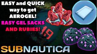 EASY and QUICK Way to get Aerogel in Subnautica