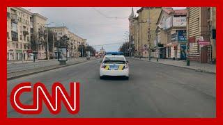 'Complete ghost town': CNN reporter in Ukrainian city under emergency curfew