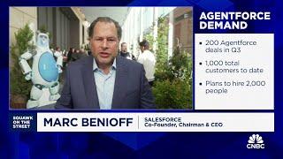 Salesforce CEO Marc Benioff: We're seeing the future of work with Agentforce 2.0