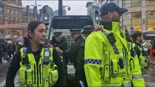 Police Brutality against The Traveller Community, Manchester Arndale 23/11/24