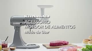 Acessório Moedor de Alimentos: COMO USAR | KitchenAid Brasil