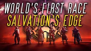 Destiny 2 - SALVATIONS EDGE WORLD'S FIRST RACE! RAID ZONE HOSTED BY @cbgray & @evanf1997