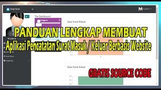 Aplikasi ARSIP Surat Masuk dan Surat Keluar Berbasis Web - Free Source Code